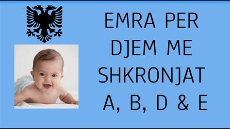 100 <b>emra</b> <b>shqip</b> për vajza dhe <b>djem</b>. . Emra per djem me kuptim shqip